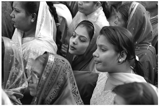 manifestation religieuse de femmes, Katmandu
